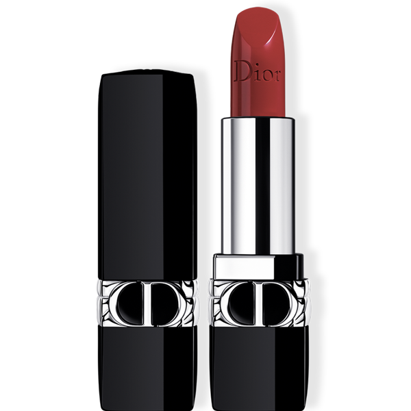 Rouge Dior Couture Color Refillable Lipstick 4 завършека: Сатен, Мат, Металик и Кадифе - Флорална грижа за устните - Комфорт и дълготрайност - DIOR Rouge Dior Couture Color Refillable Lipstick 4 завършека: Сатен, Мат, Металик и Кадифе - Флорална грижа за устните - Комфорт и дълготрайност - DIOR