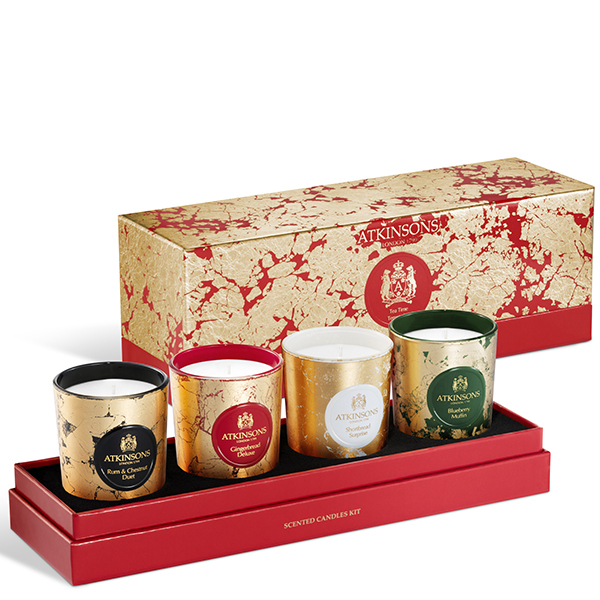 TEA TIME TEMPTATION | Atkinsons | Комплект ароматни свещи