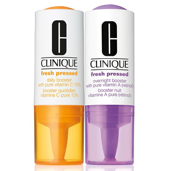 Fresh Pressed Clinical Daily and Overnight Boosters with 2 vitamin C & 2 vitamin A Бустер за лице - Clinique Fresh Pressed Clinical Daily and Overnight Boosters with 2 vitamin C & 2 vitamin A Бустер за лице - Clinique