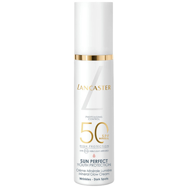 Sun Perfect Mineral Glow Cream SPF50 Слънцезащитен крем за лице - Lancaster