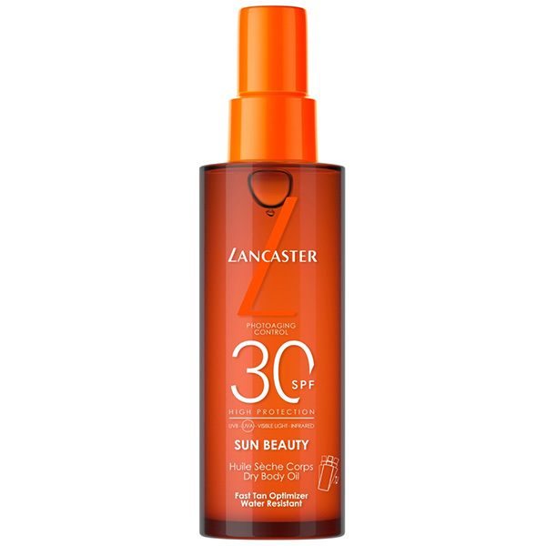 Sun Beauty Dry Body Oil SPF30 Слънцезащитно олио за тяло - Lancaster