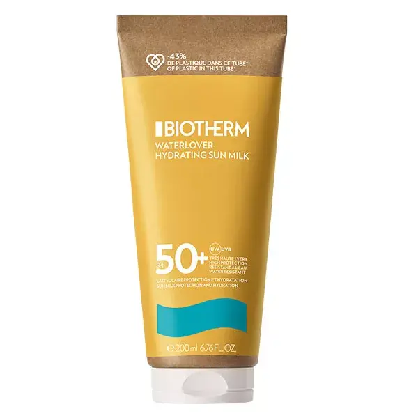 Waterlover Hydrating Sun Milk SPF 50+ Слънцезащитно мляко за тяло - Biotherm Waterlover Hydrating Sun Milk SPF 50+ Слънцезащитно мляко за тяло - Biotherm