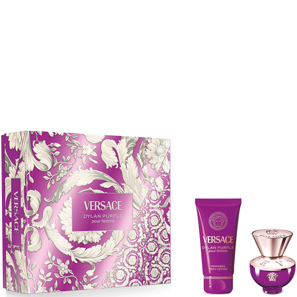 КОМПЛЕКТ VERSACE Dylan Purple eau de parfum Комплект парфюмна вода и лосион за тяло - Versace КОМПЛЕКТ VERSACE Dylan Purple eau de parfum Комплект парфюмна вода и лосион за тяло - Versace