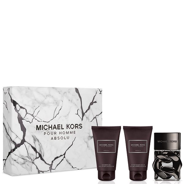 КОМПЛЕКТ MICHAEL KORS Pour Homme Absolu Eau de Parfum Комплект парфюмна вода, душ гел и афтършейв балсам - Michael Kors