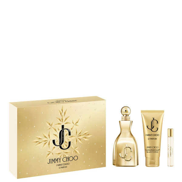 КОМПЛЕКТ Jimmy Choo I want Choo Le Parfum  Комплект парфюмна вода, миниатюра и лосион за тяло - Jimmy Choo