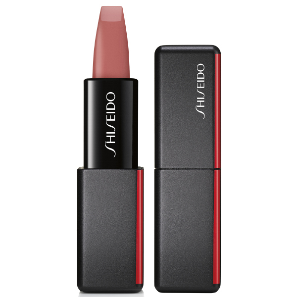 MODERNMATTE POWDER LIPSTICK Безтегловно матово червило, което обгръща устните с плътен, дълготраен цвят и кадифен финиш - Shiseido