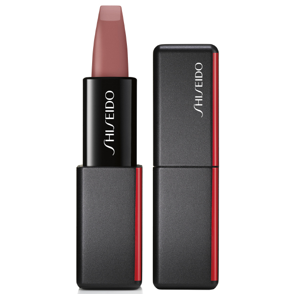 MODERNMATTE POWDER LIPSTICK Безтегловно матово червило, което обгръща устните с плътен, дълготраен цвят и кадифен финиш - Shiseido