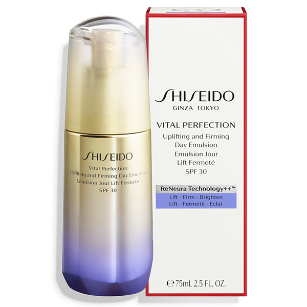 SHISEIDO VITAL PERFECTION UPLIFTING AND FIRMING DAY EMULSION SPF30 | Shiseido | Дневна лифтинг емулсия с видими резултати само за 1 седмица