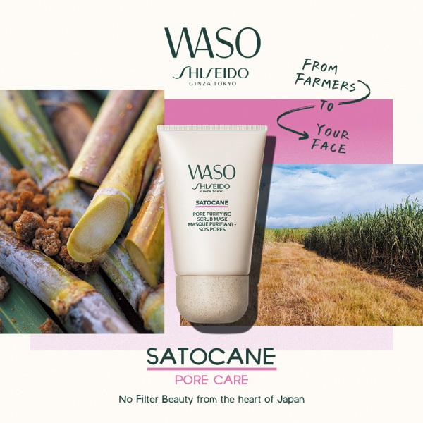 SHISEIDO WASO SATOCANE PORE PURIFYING SCRUB MASK | Shiseido | Почистваща порите скраб маска с глина